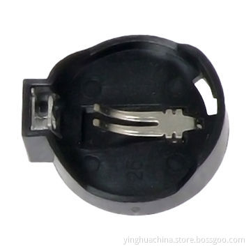 Battery Coin Cell Plastic Holder for CR2032, Compliant with RoHS Directive